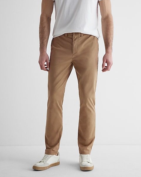 Skinny Hyper Stretch Cotton Chino - Front View - AceCart