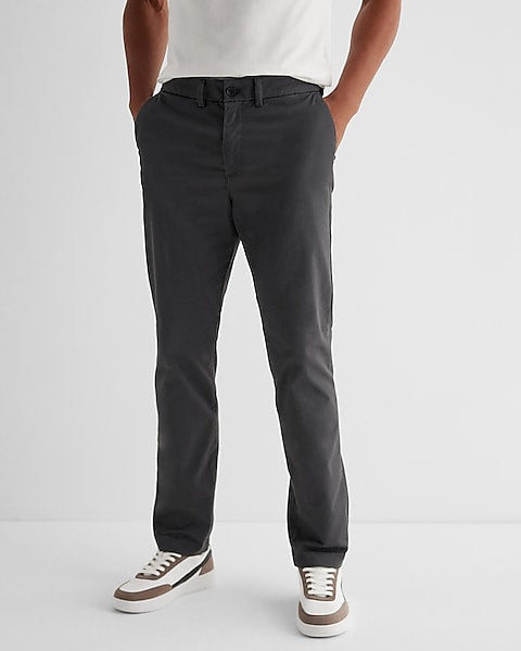 Slim Hyper Stretch Cotton Chino- Front View - AceCart