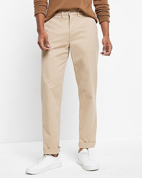 Straight Fit Hyper Stretch Chino - Front View - AceCart