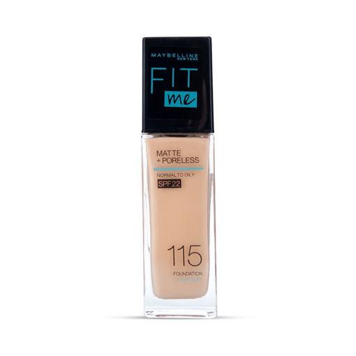 Maybelline Fit Me Matte Foundation 115 Ivory (Pump) 30ml - Buy Online at AceCart