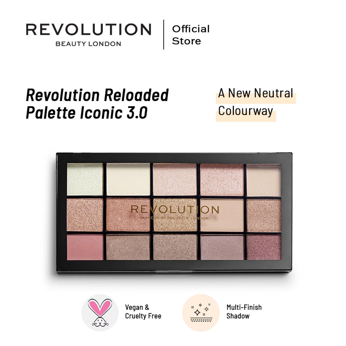 Makeup Revolution London - Reloaded Palette Iconic 3.0 - AceCart