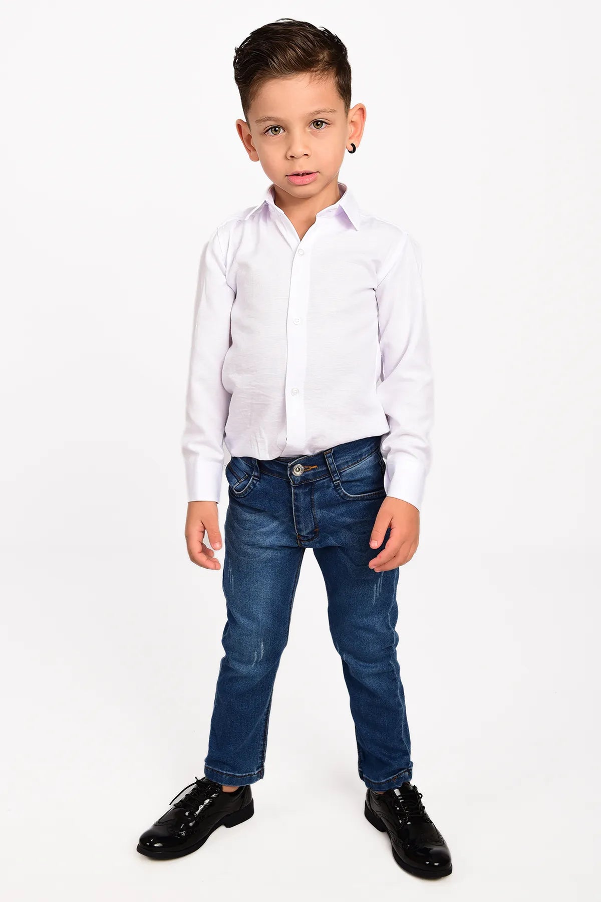 Boy's Jean Denim Trousers Lycra