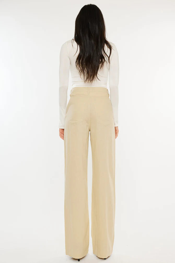 Annabelle High Rise Straight Leg Pants