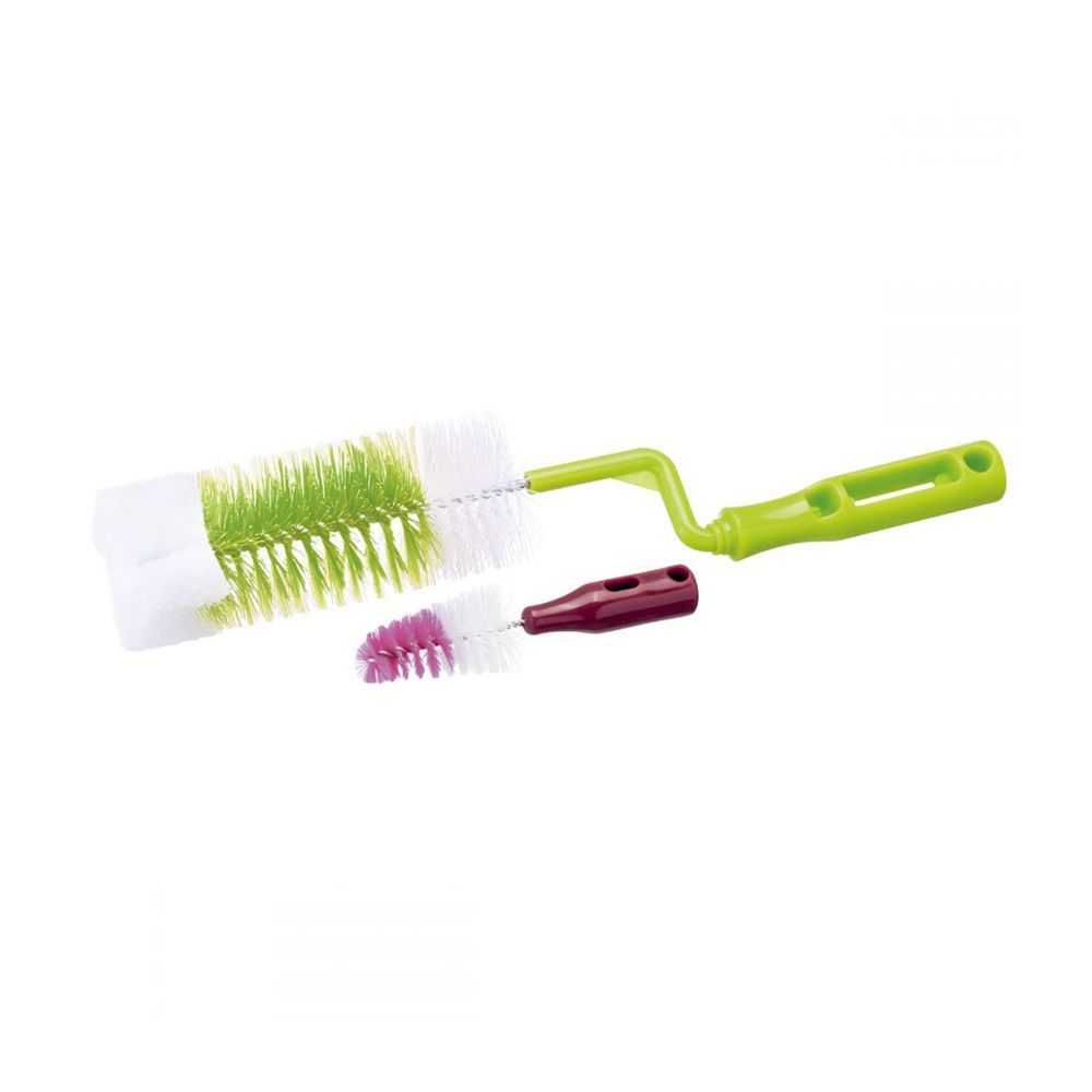 Farlin Bottle & Nipple Brush Set, BF-252 - Front View