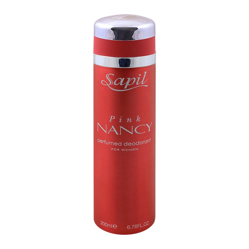 Sapil Pink Nancy Women Deodorant Body Spray, 200ml - Front View