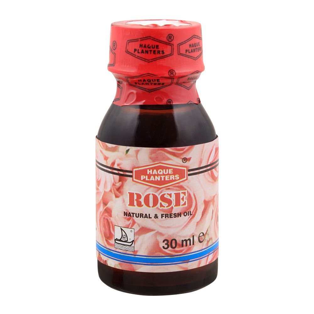 Haque Planters Rose Oil, 30ml - Front View