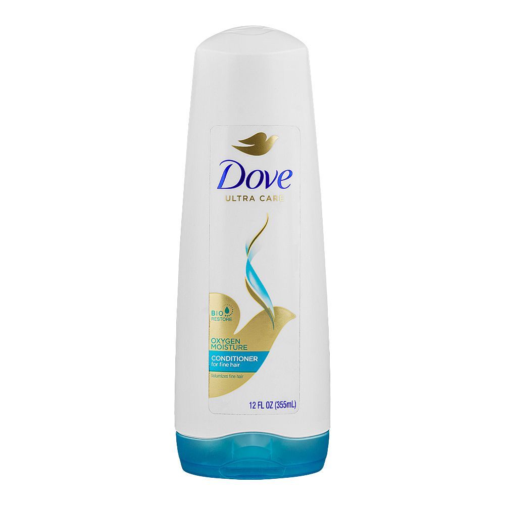 Dove Ultra Care Intensive Repair Shampoo, For Fine Hair, 355ml - Front View