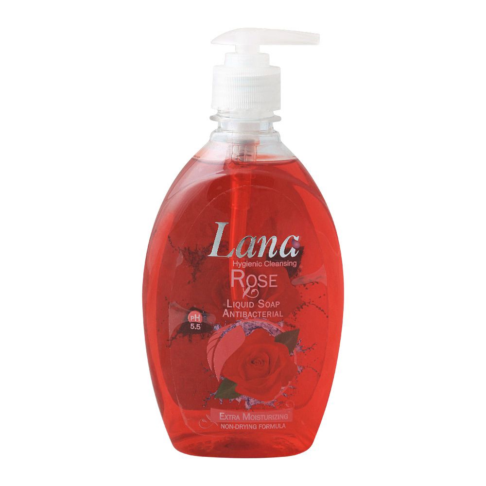 Lana Rose Liquid Soap, 500ml - Front View