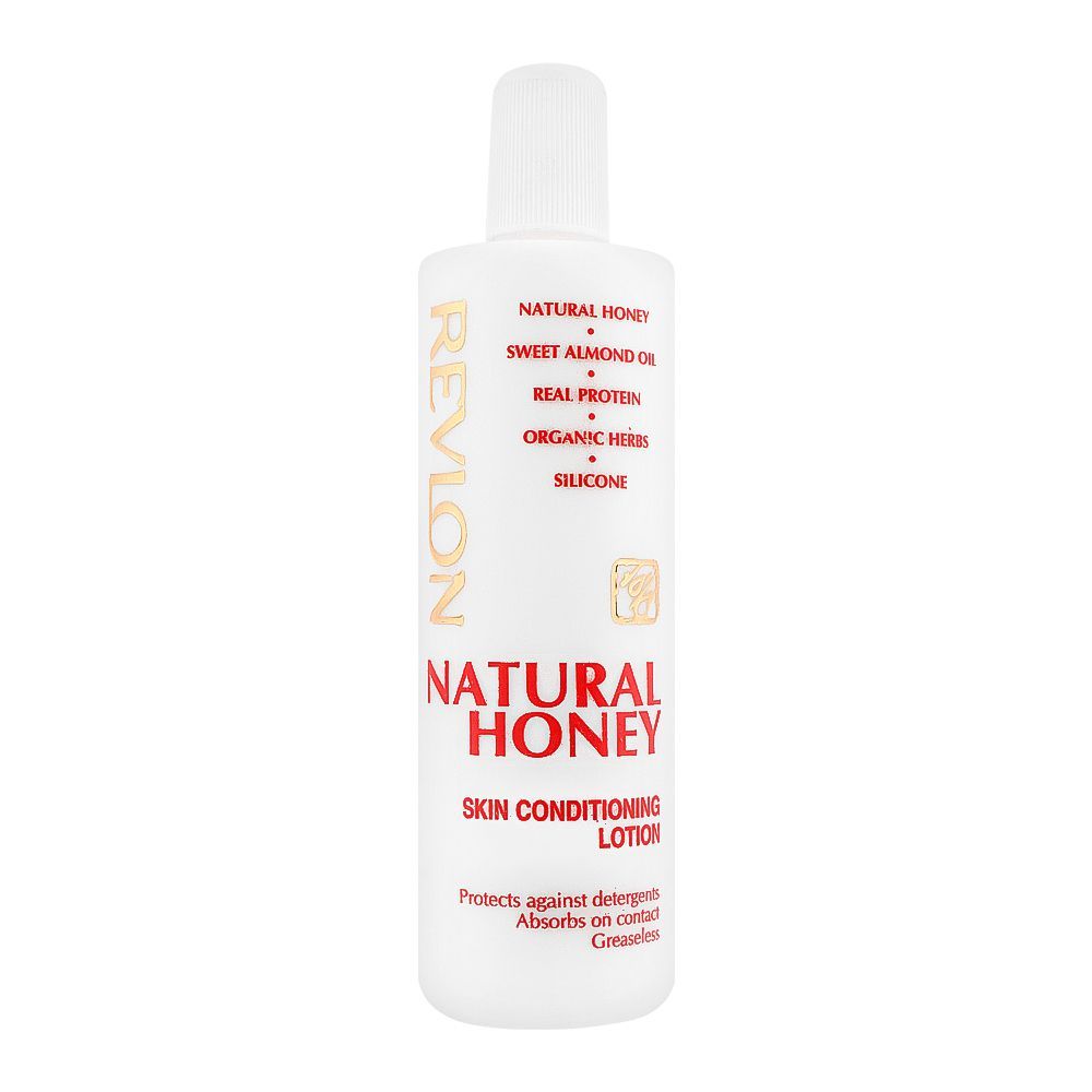 Revlon Natural Honey Skin Body And Hands Conditioning Lotion, 350ml - Front View