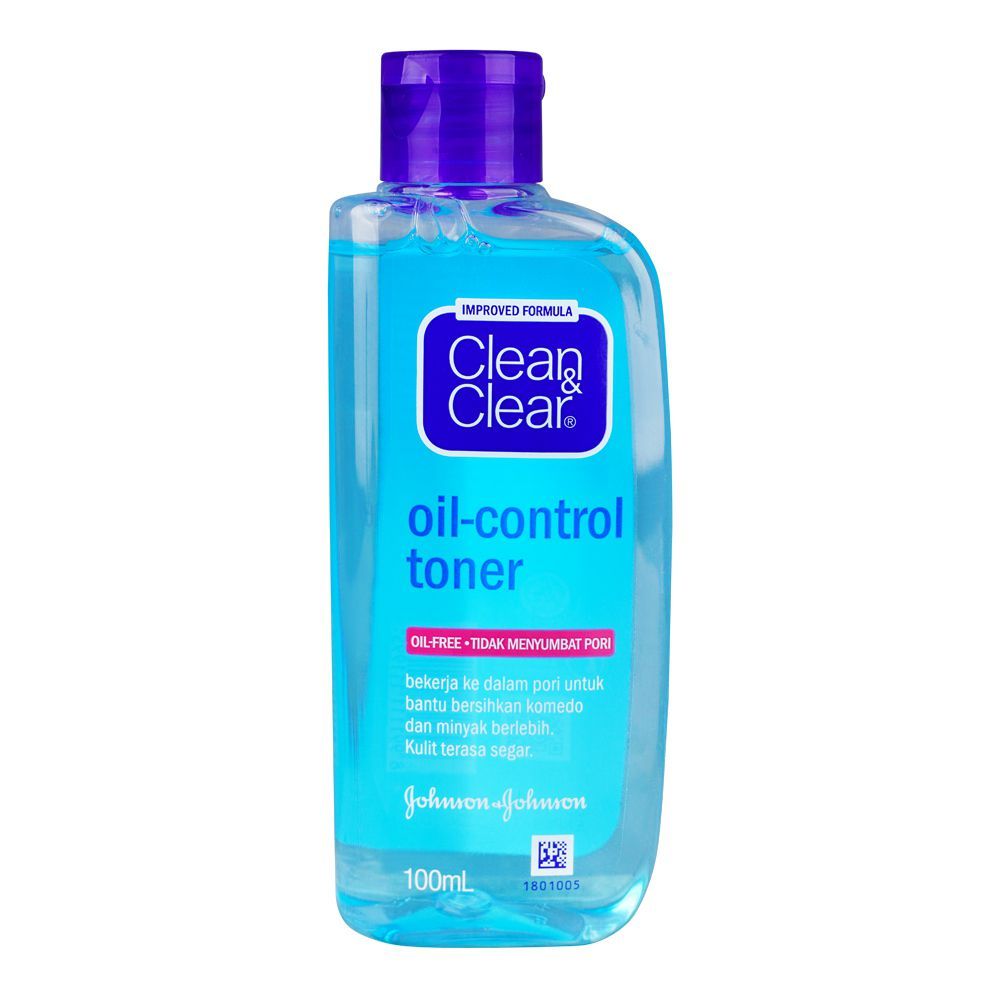 Clean & Clear Essential Oil Control Toner, 100ml - Front View
