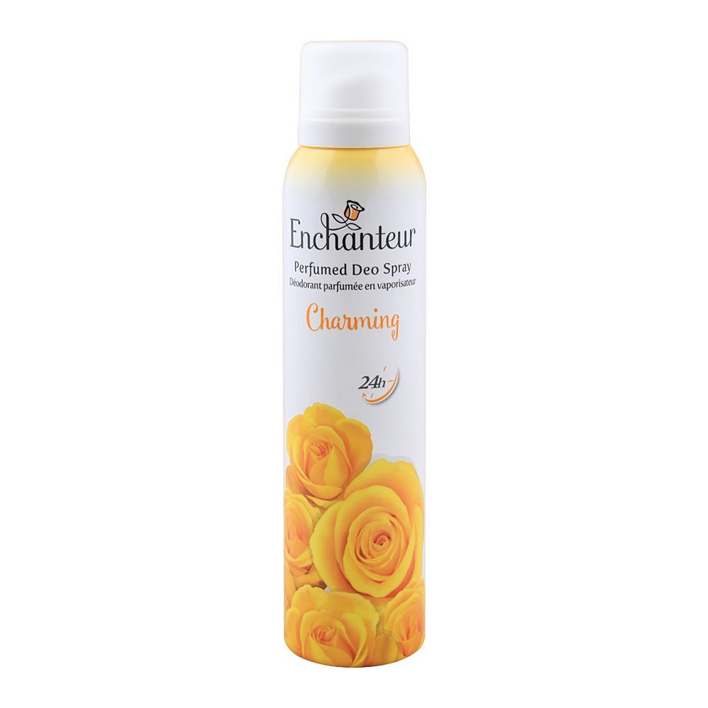 Enchanteur Charming Perfumed Deodorant Spray, 150ml - Front View