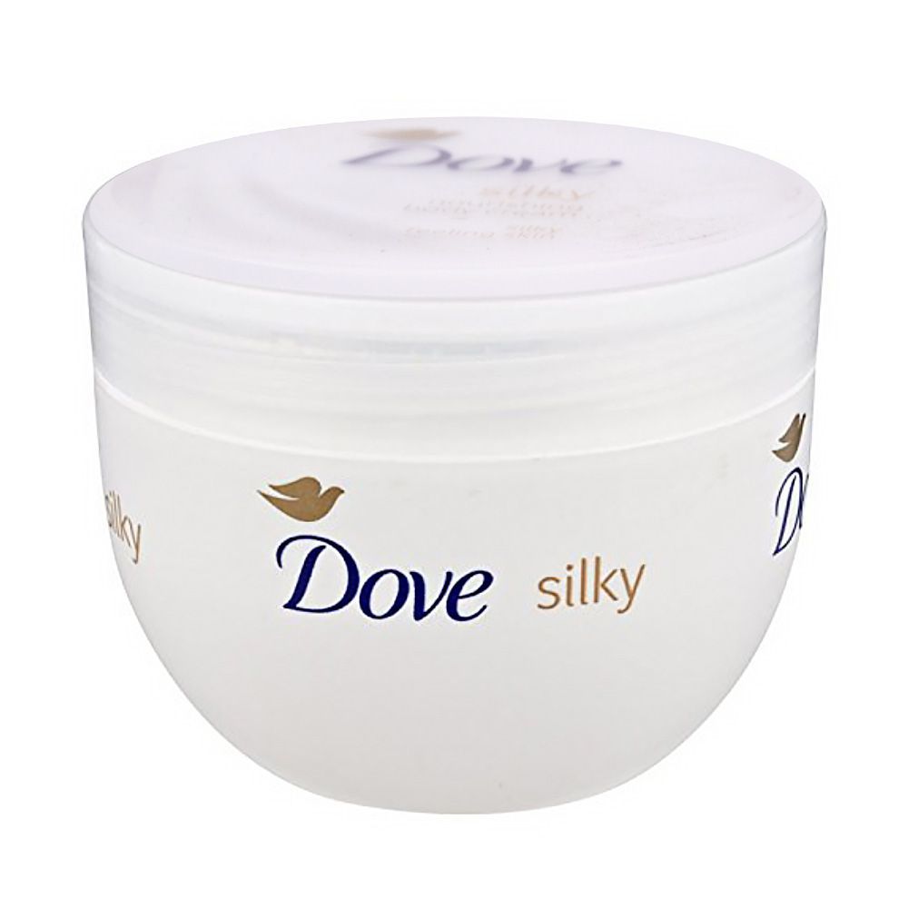 Dove Silky Nourishment Body Cream, 300ml - Front View