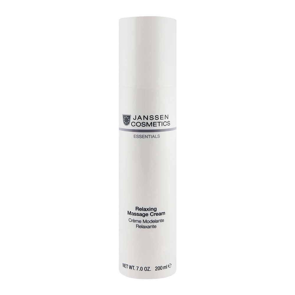 Janssen Cosmetics Essentials Relaxing Massage Cream 200ml - Front View