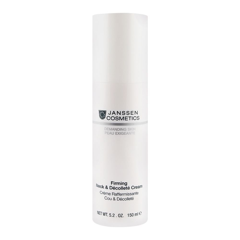 Janssen Cosmetics Demanding Skin Firming Neck & Decollete Cream 150ml - Front View