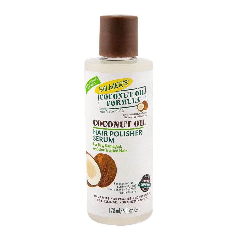 Palmer's Coconut Oil Hair Polisher 178ml - Front View