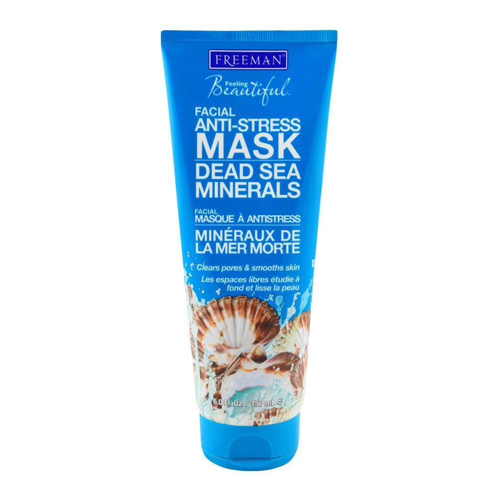 Freeman Facial Anti-Stress Dead Sea Minerals Mask 150ml - Front View