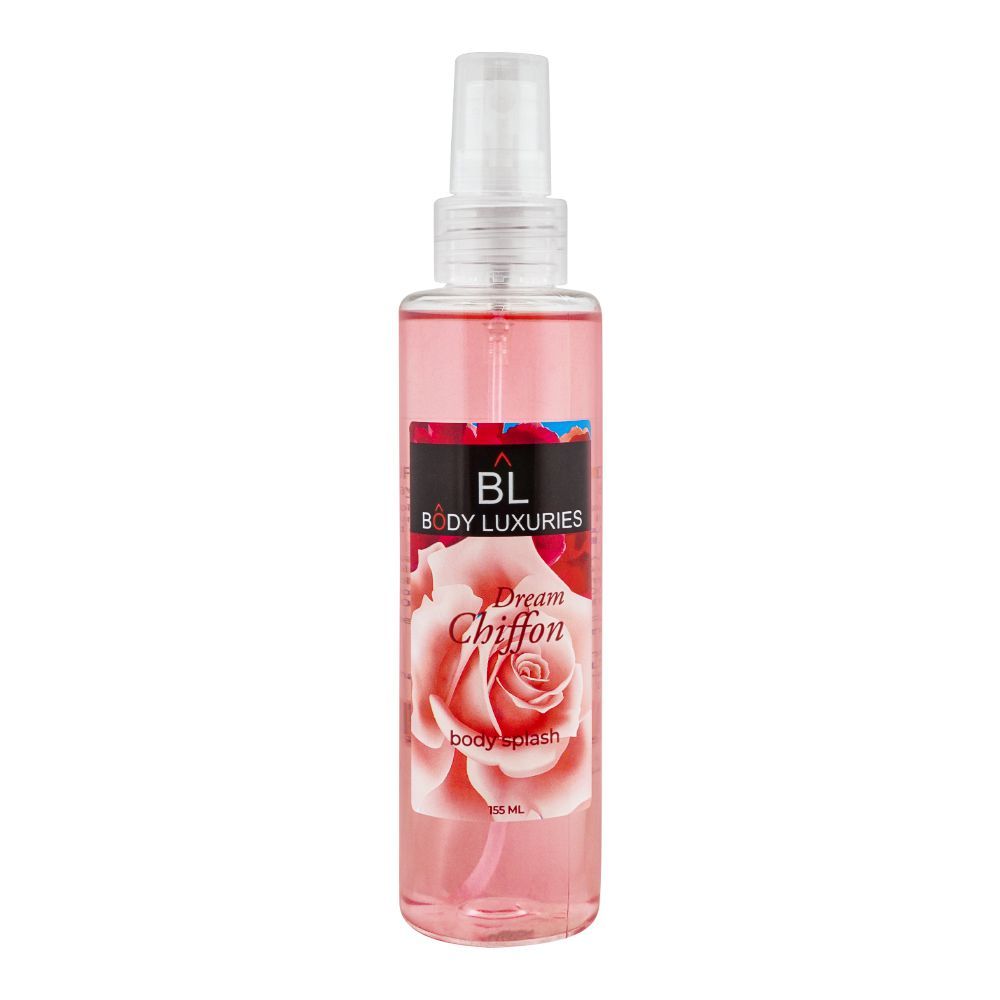 Body Luxuries Dream Chiffon Body Splash, 155ml - Front View