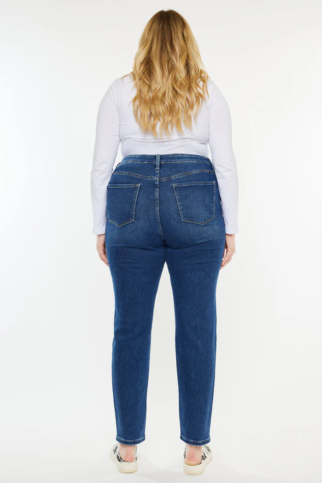 Peggy High Rise Cigarette Leg Jeans (Plus Size)