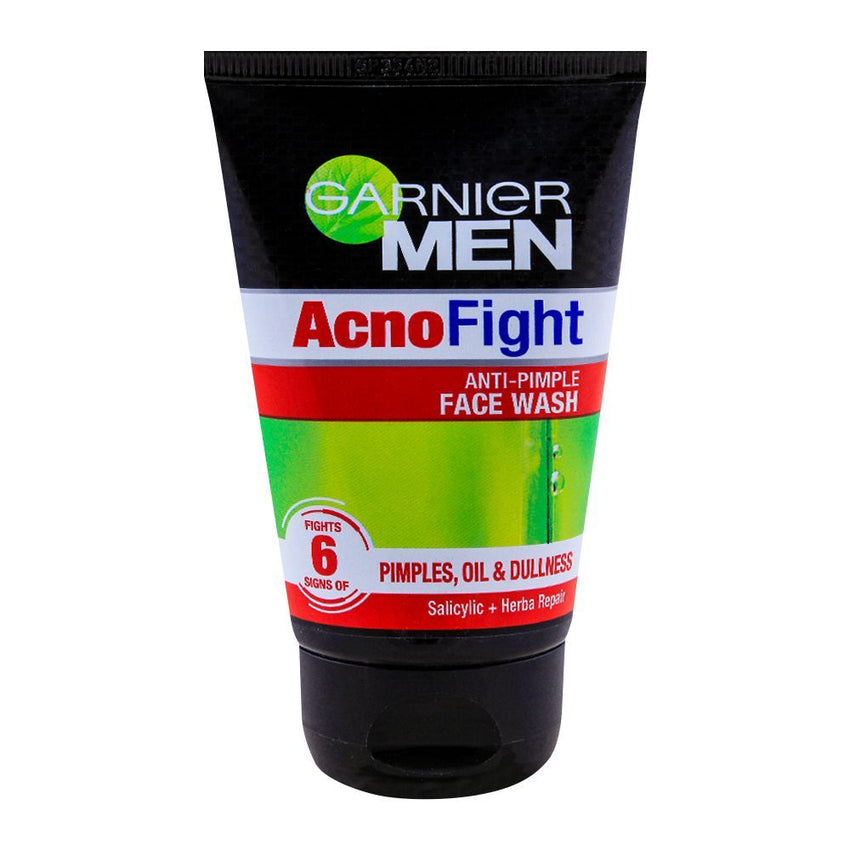 Garnier Men Acno Fight Anti-Pimple Face Wash 100g - Front View
