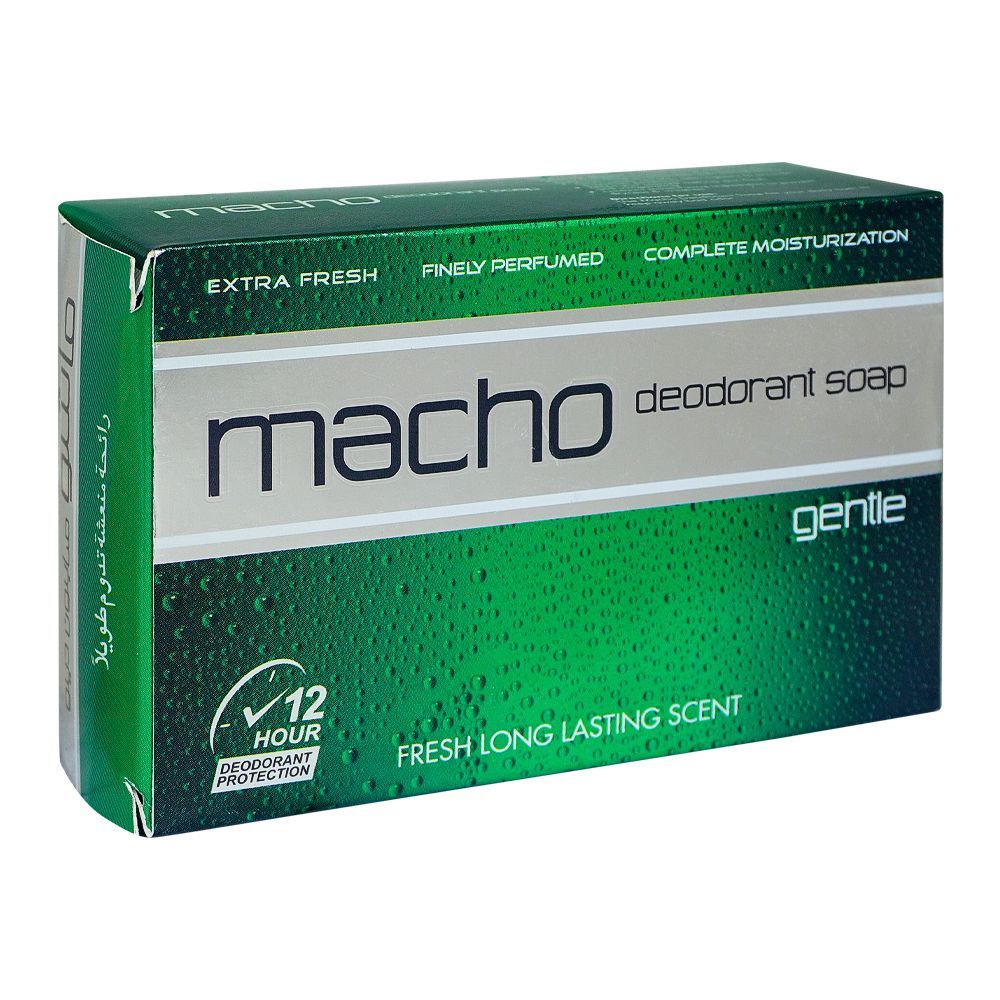Macho Gentle Deodorant Soap, 110g - Front View