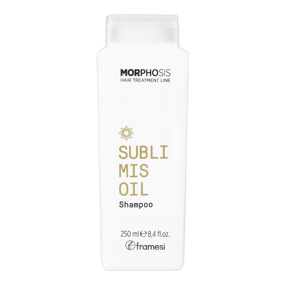 Framesi Morphosis Sublimis Oil Moisturizing Shampoo, 250ml - Front View