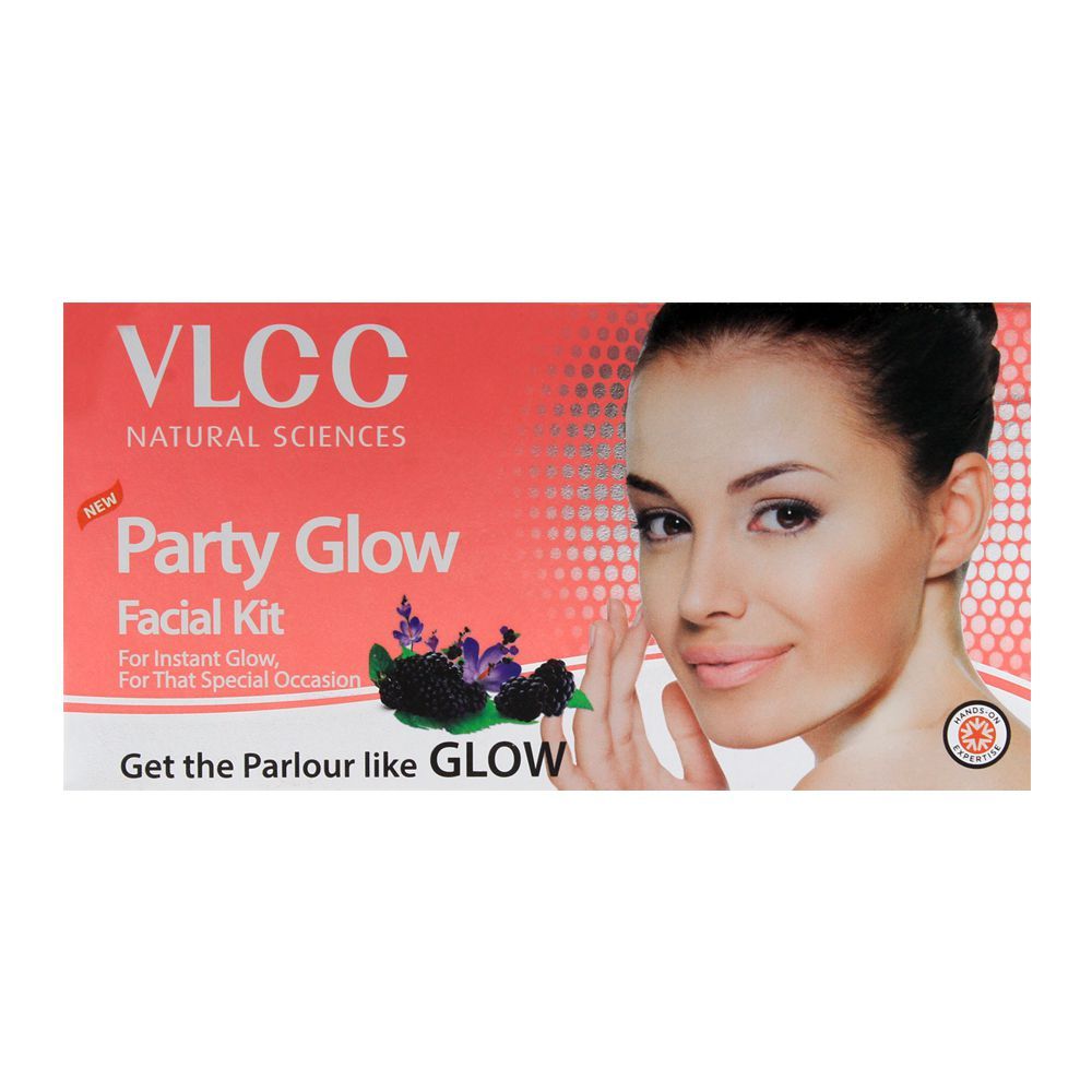 VLCC Natural Sciences Party Glow 6 Step Facial Kit 60g - Front View
