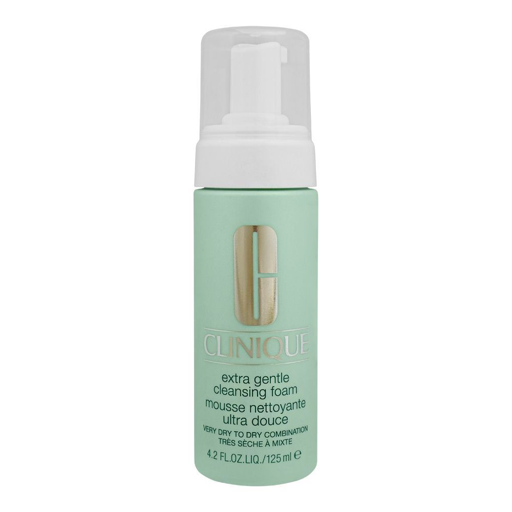 Clinique Extra Gentle Cleansing Foam, For Very Dry To Dry Combination, 125ml - Front View