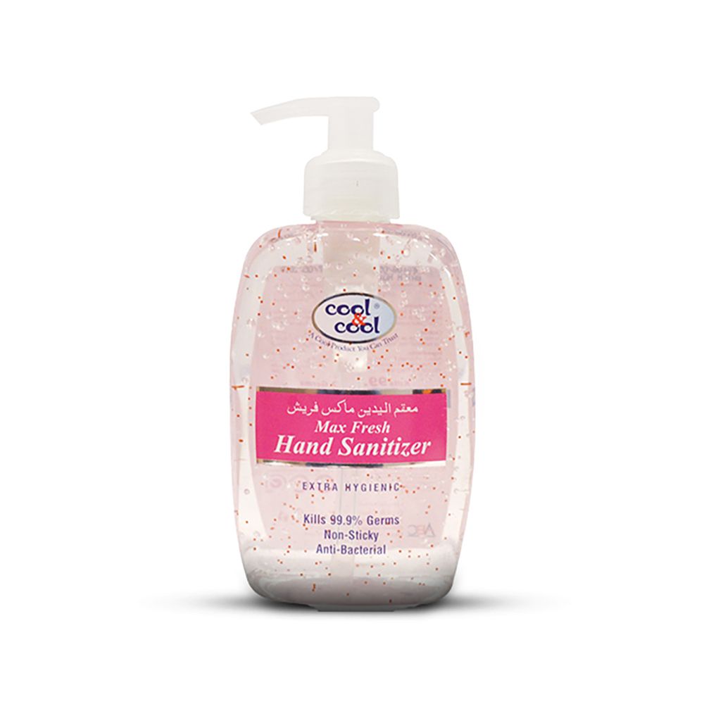 Cool & Cool Max Fresh Hand Sanitizer 500ml - Front View