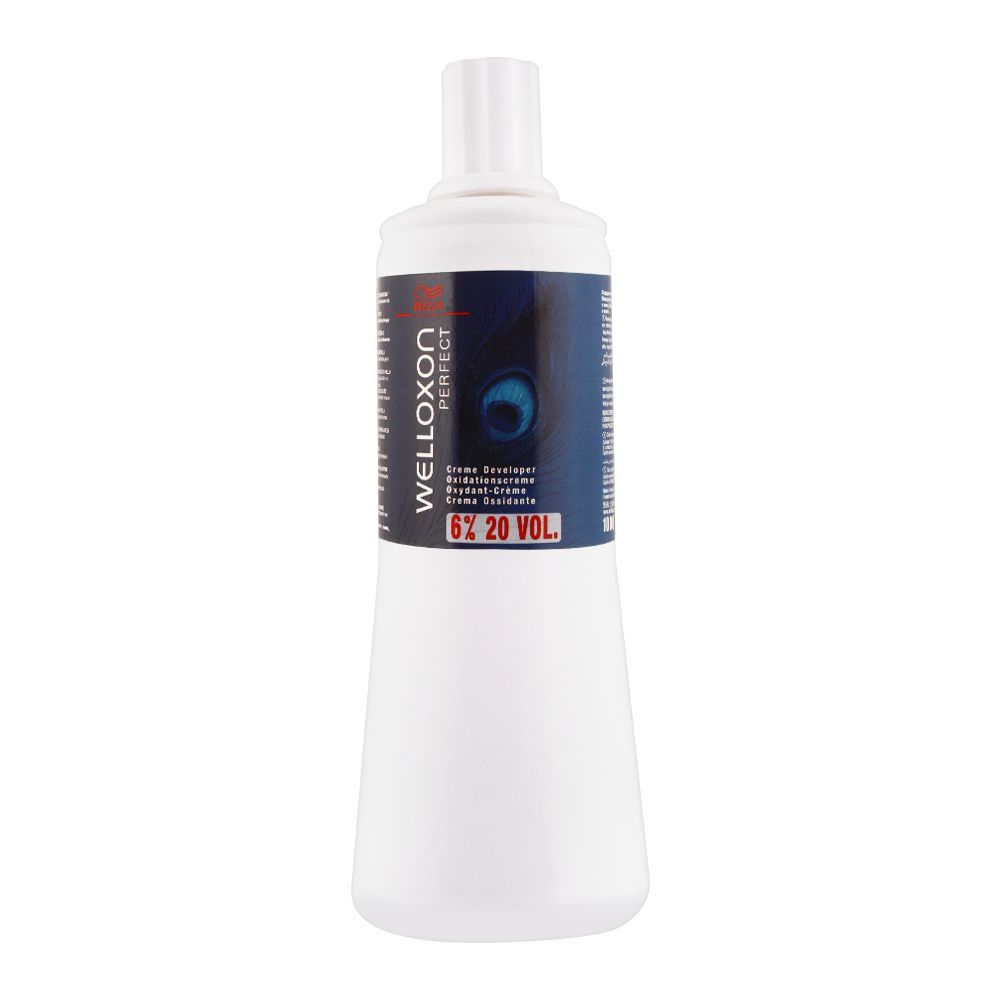 Wella Welloxon Perfect 6% 20 Vol Cream Developer, 1000ml - Front View