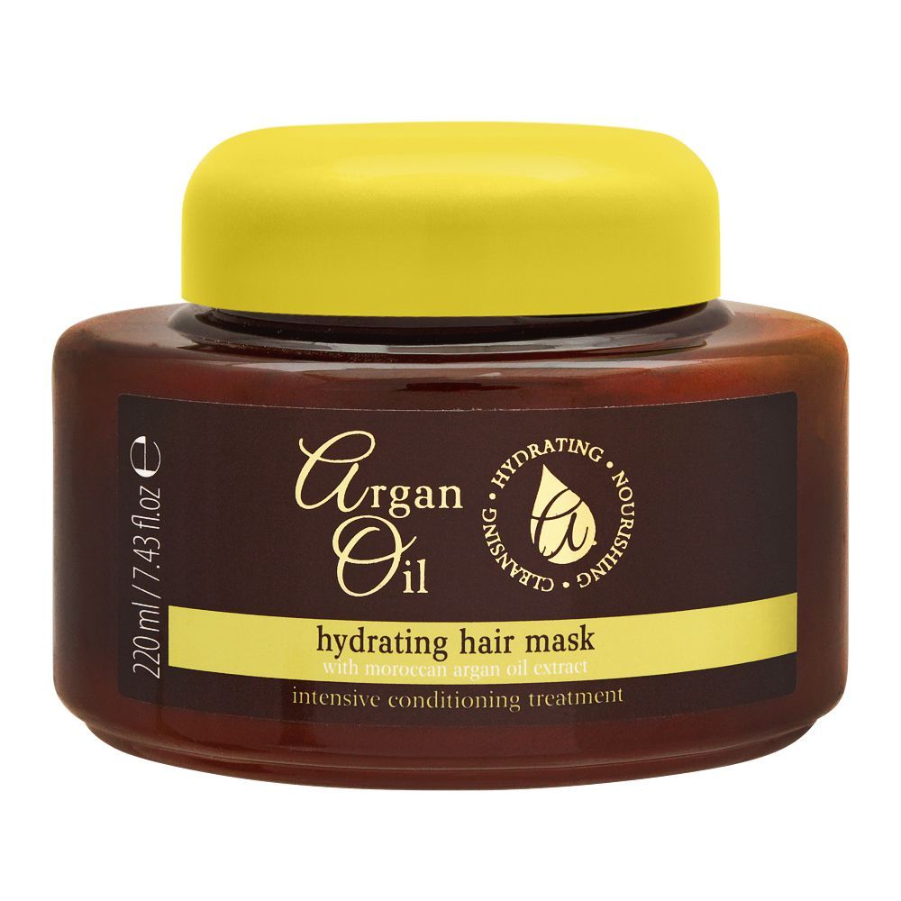 Argan Oil Hydrating Hair Mask, 220ml - Front View