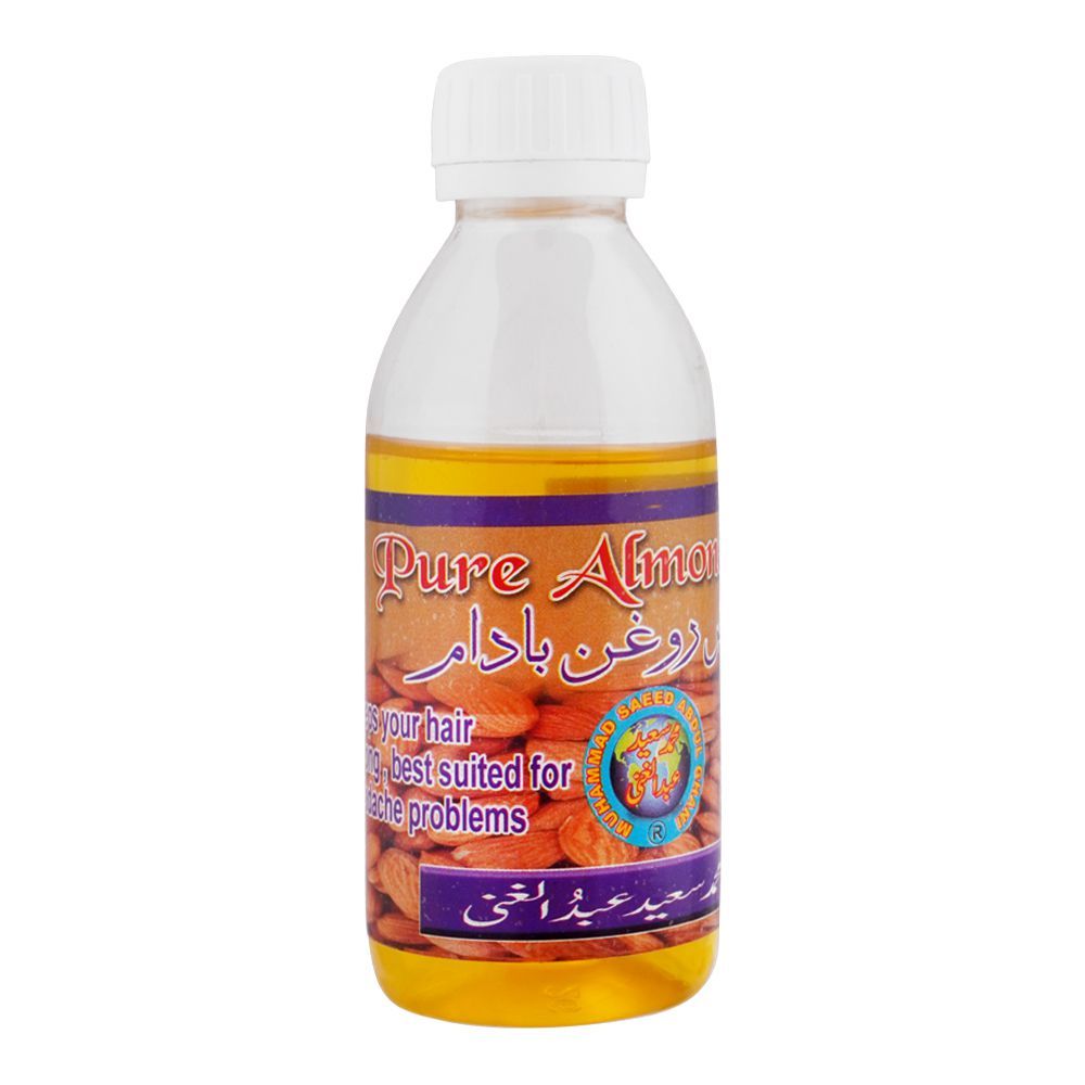Muhammad Saeed Abdul Ghani Pure Almond Hair Oil - Front View