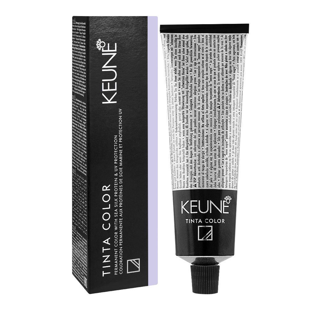 Keune Tinta Hair Color With Sea Silk Protein & UV Protection, 0/10 Blue - Front View
