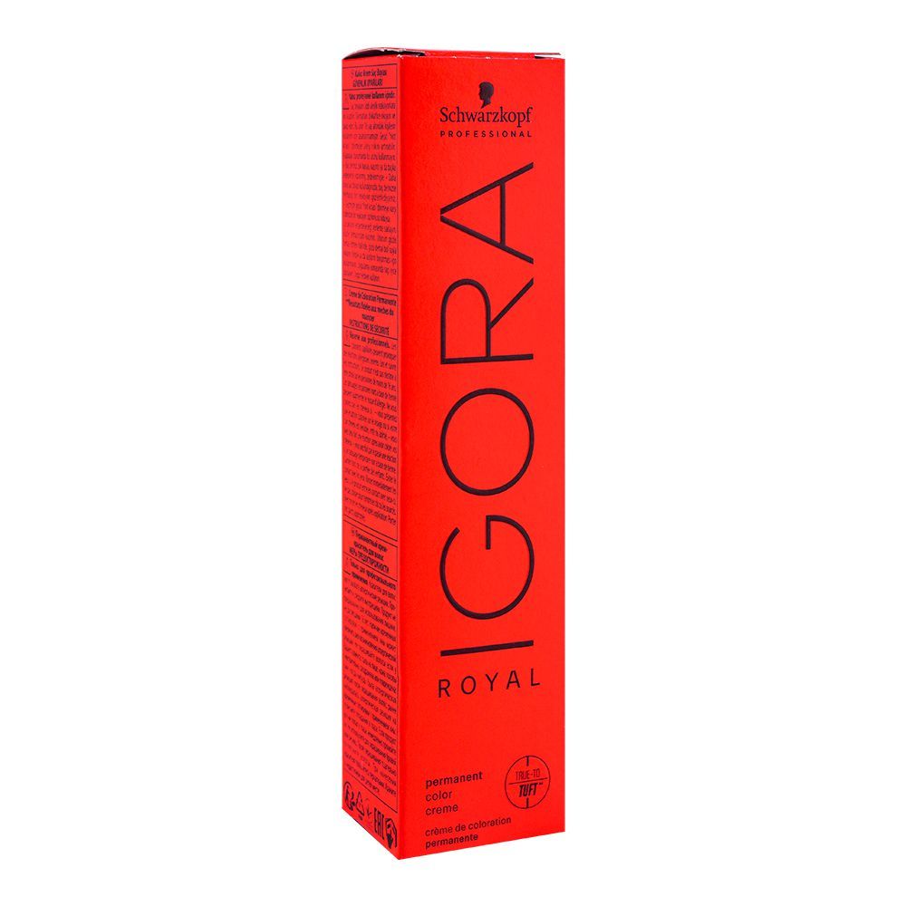 Schwarzkopf Igora Royal Hair Color, 7-1 Medium Blonde Cendre - Front View