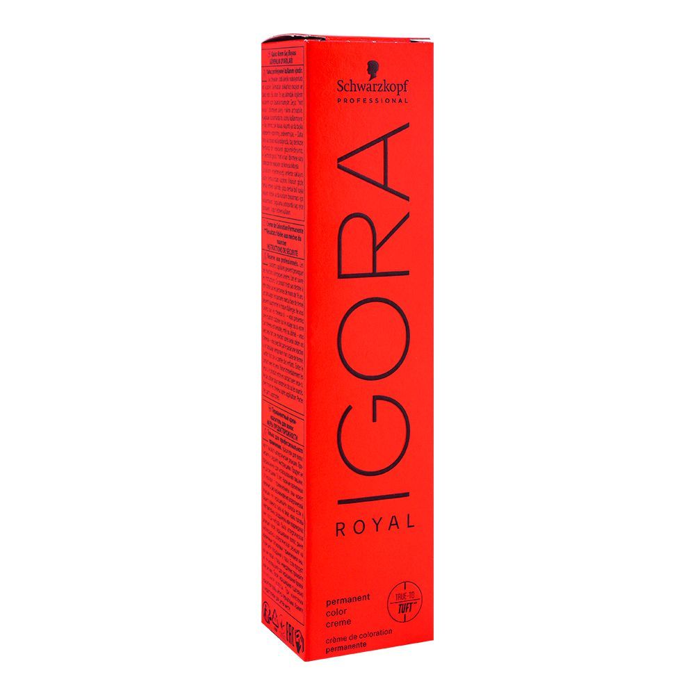 Schwarzkopf Igora Royal Hair Color, 6-6 Dark Blonde Chocolate - Front View