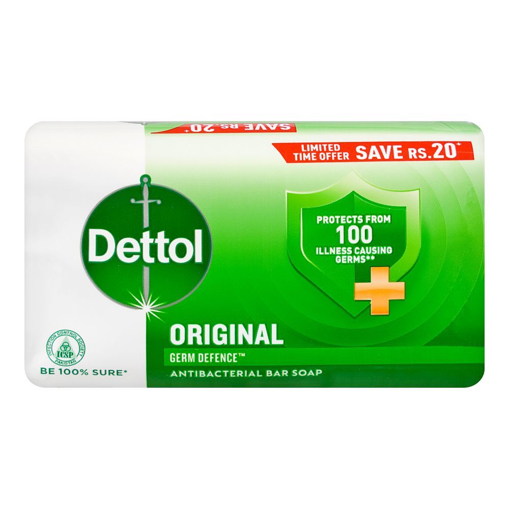 Dettol Original Soap, 160g - Front View