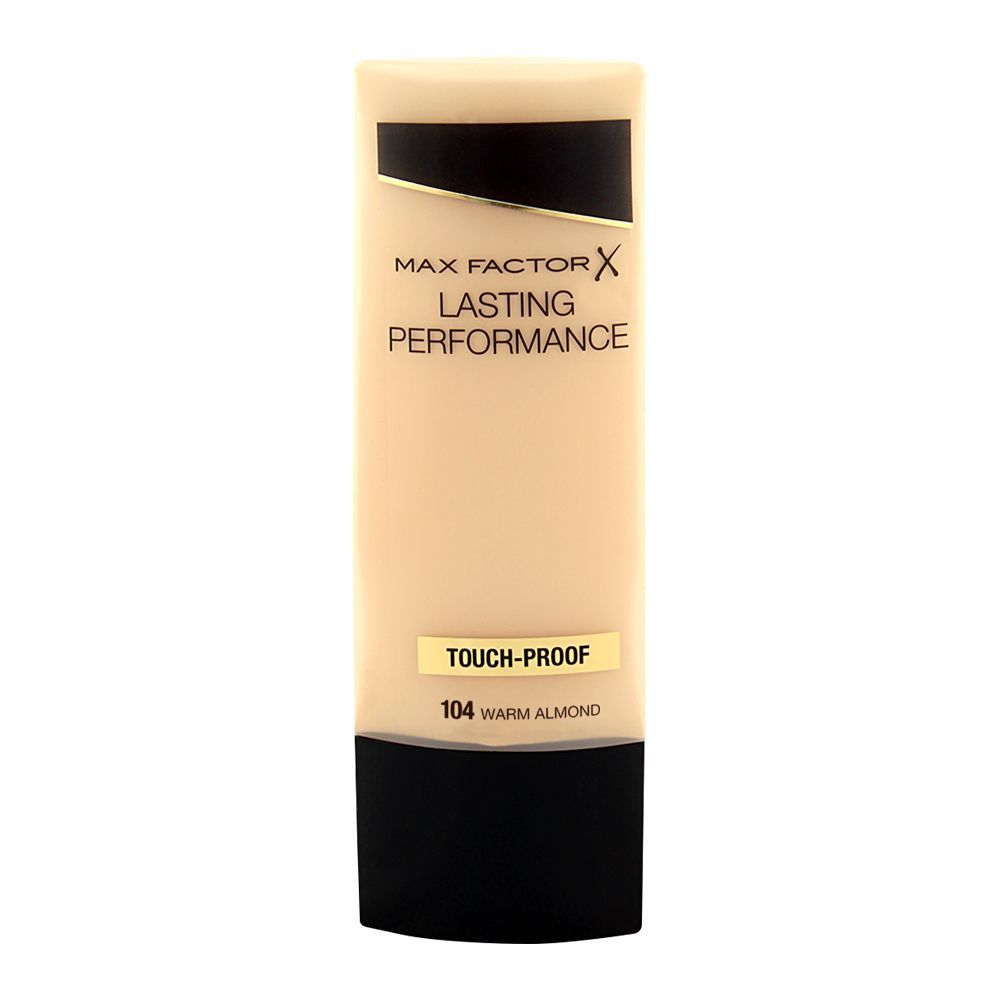 Max Factor Lasting Performance Touch-Proof Foundation 104 Warm Almond - Front View