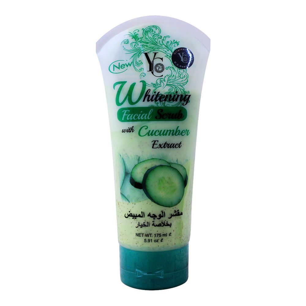 YC Whitening Facial Scurb, Cucumber Extract, 175ml - Front View