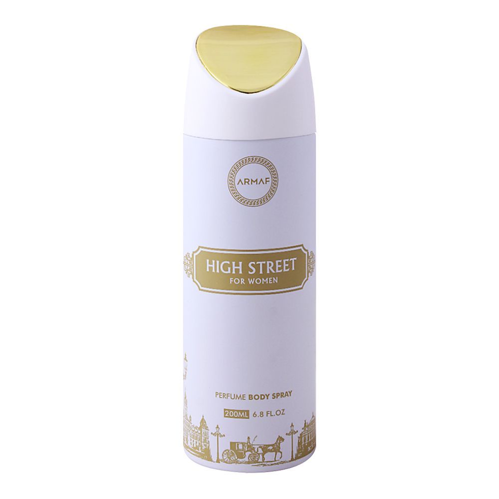 Armaf High Street For Women Deodorant Body Spray, 200ml - Front View