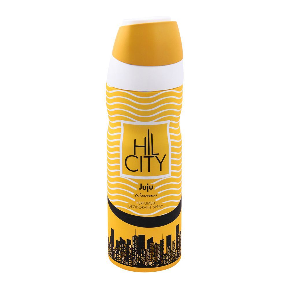 Hil City Juju Women Deodorant Body Spray, 200ml - Front View