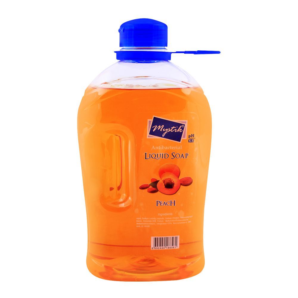 Mystik Peach Anti-Bacterial Liquid Soap 2500ml - Front View
