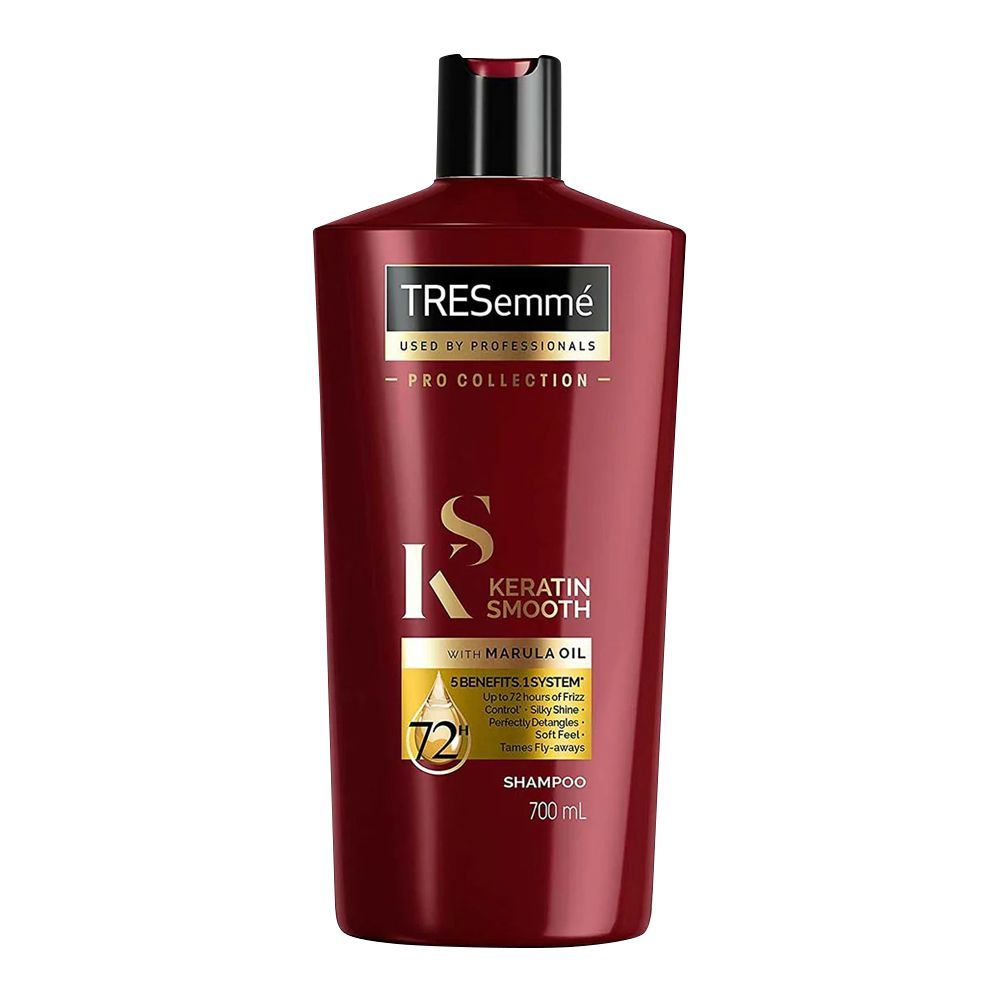 Tresemme Keratin Smooth Shampoo, 700ml - Front View