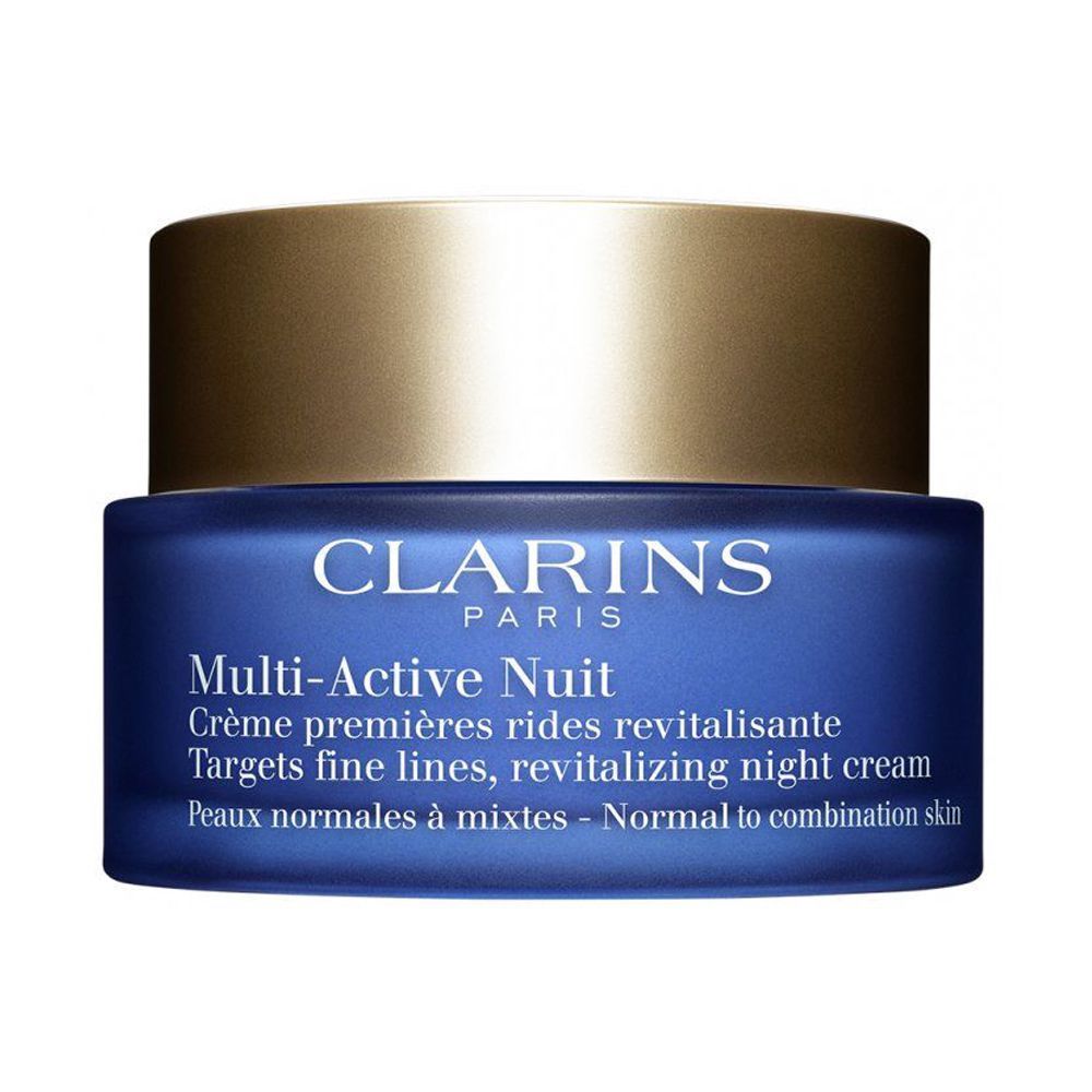 Clarins Paris Multi-Active Nuit Revitalizing Night Cream, Normal To Combination Skin, 50ml - Front View