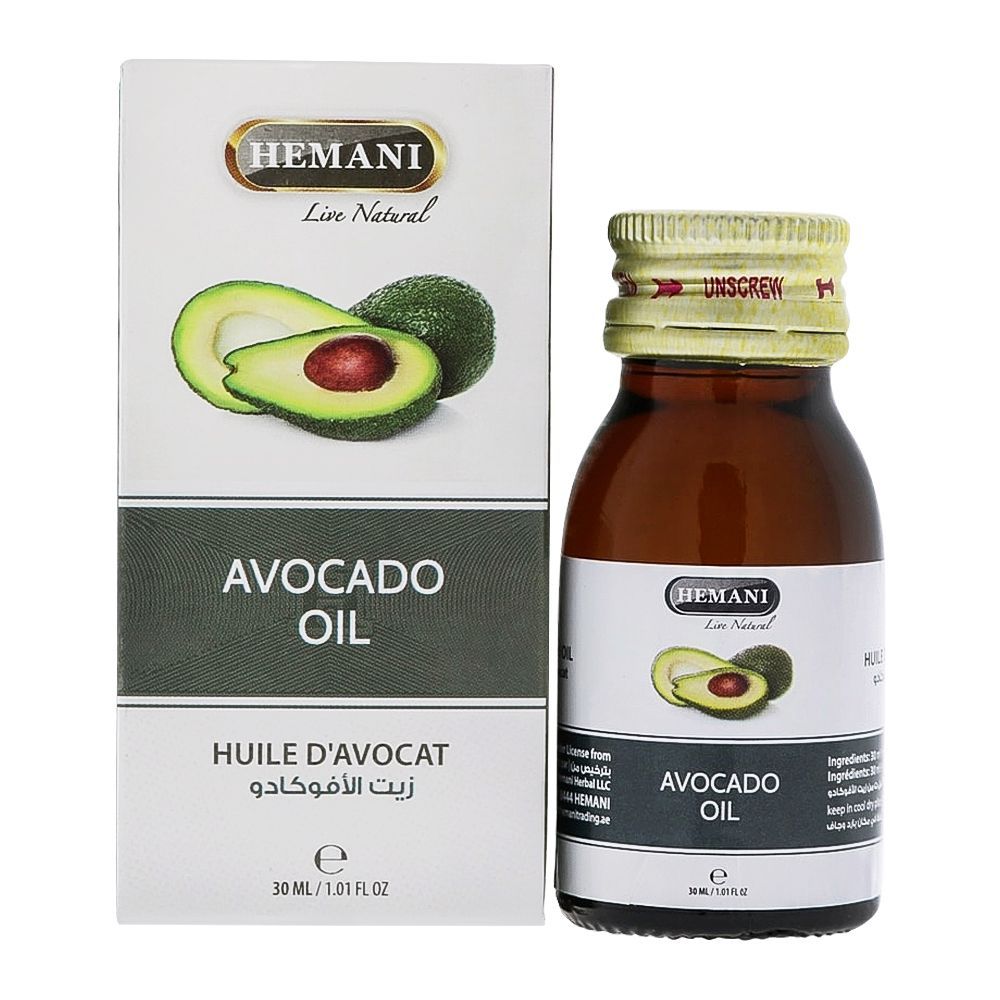 Hemani Avocado Oil 30 ml - Front View