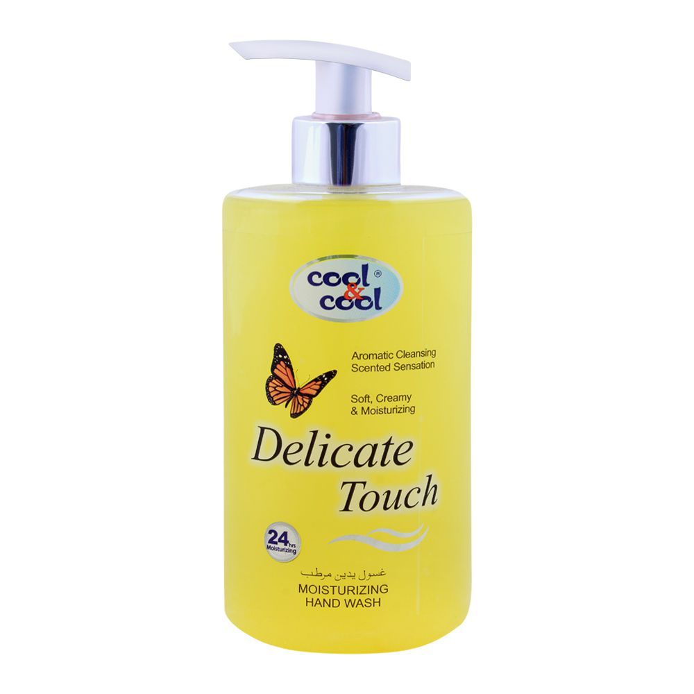 Cool & Cool Delicate Touch Moisturizing Hand Wash 500ml - Front View