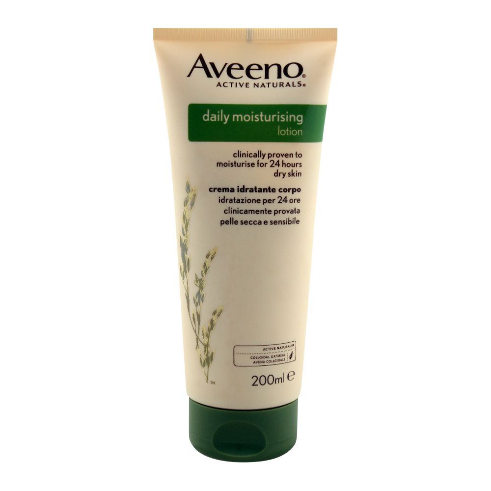 Aveeno Daily Moisturising Lotion, 200ml - Front View