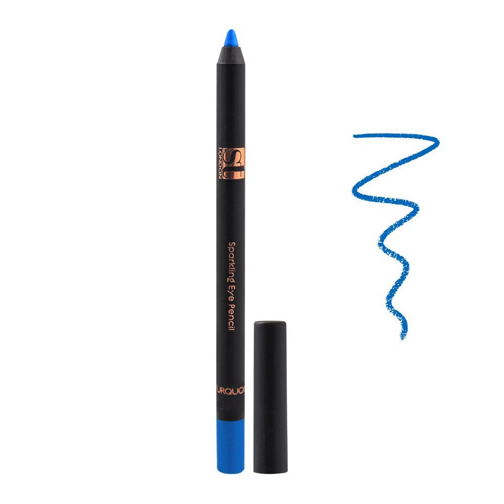 ST London Sparkling Eye Pencil, Turquoise - Front View
