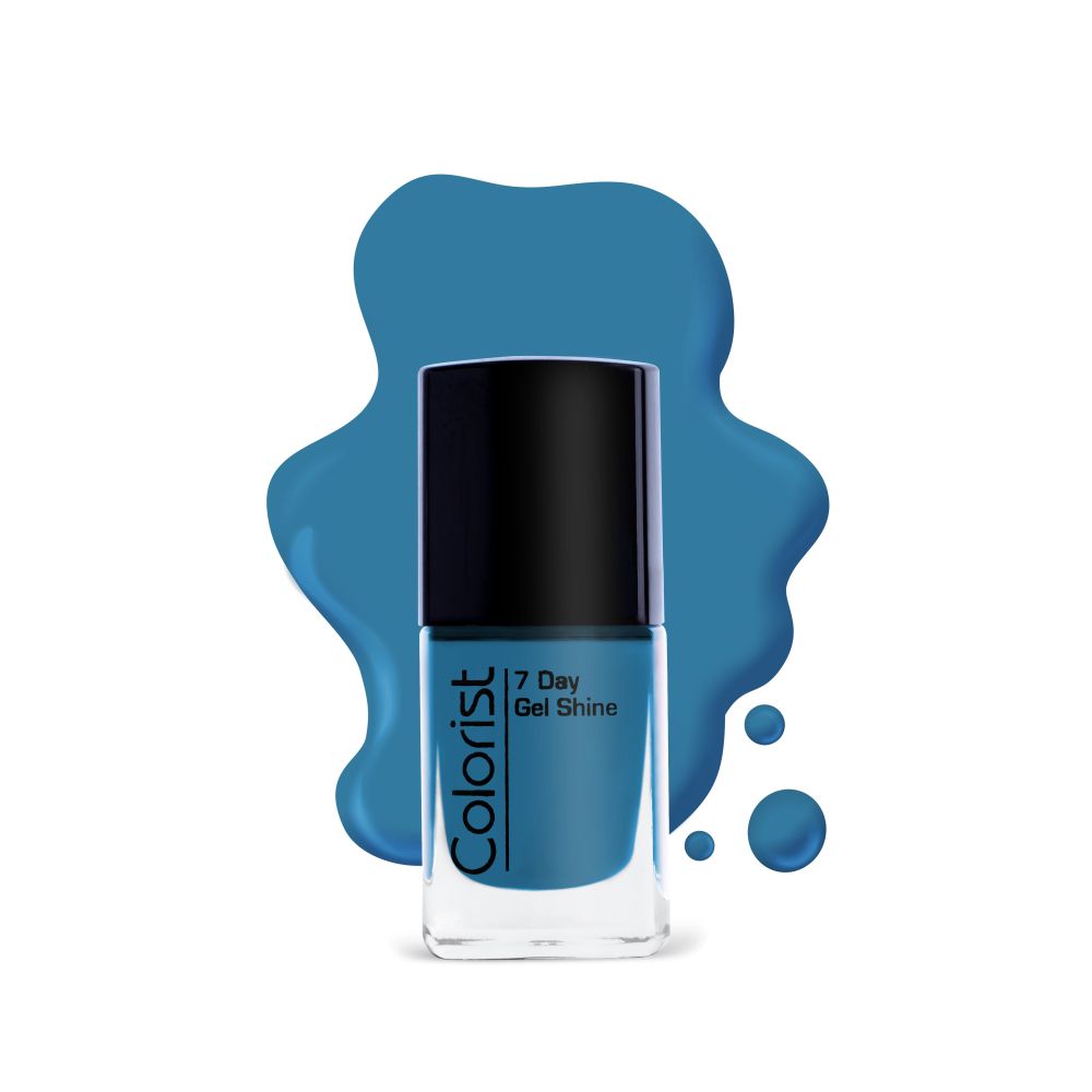 ST London Colorist Nail Colour, ST067 True Blue - Front View