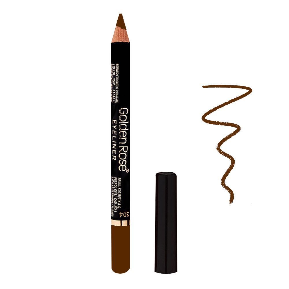 Golden Rose Eyeliner Pencil, 304 - Front View