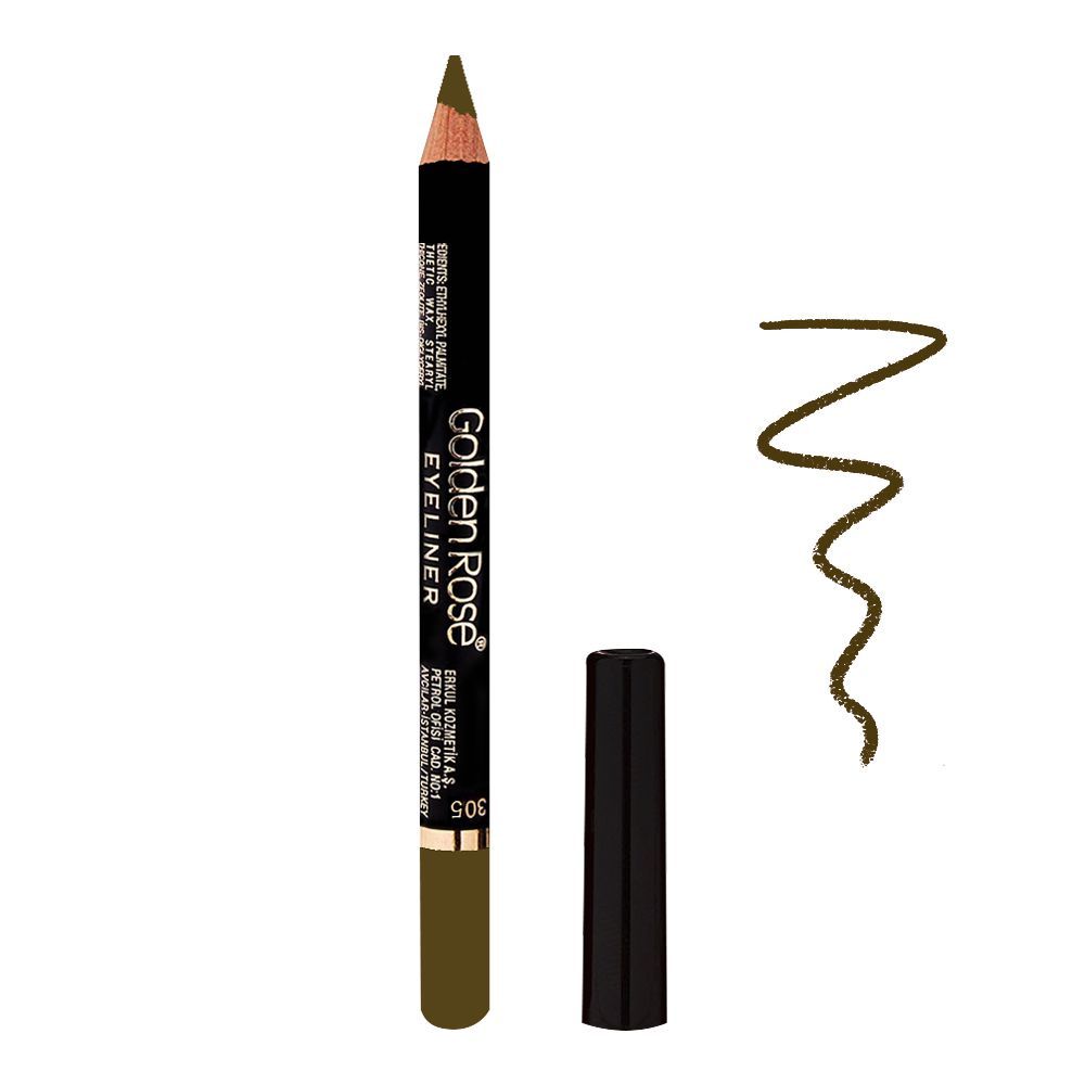 Golden Rose Eyeliner Pencil, 305 - Front View