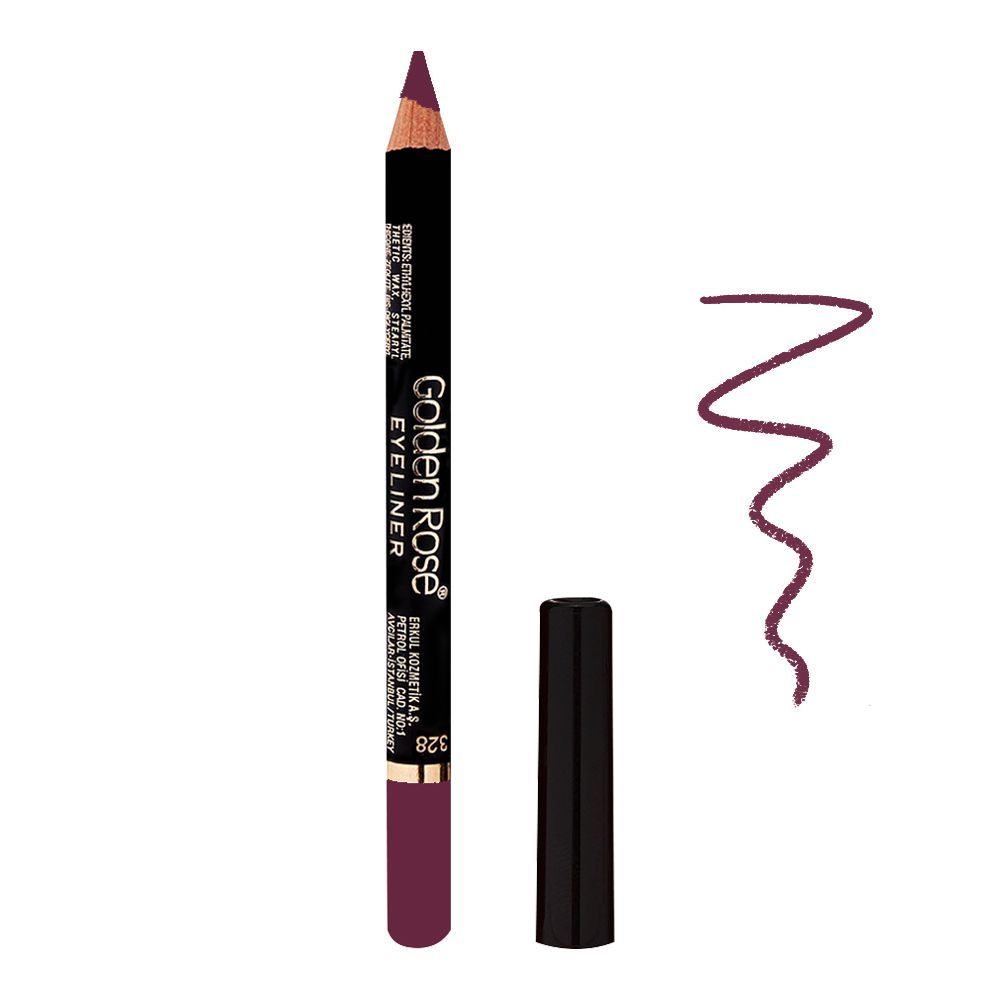 Golden Rose Eyeliner Pencil, 328 - Front View